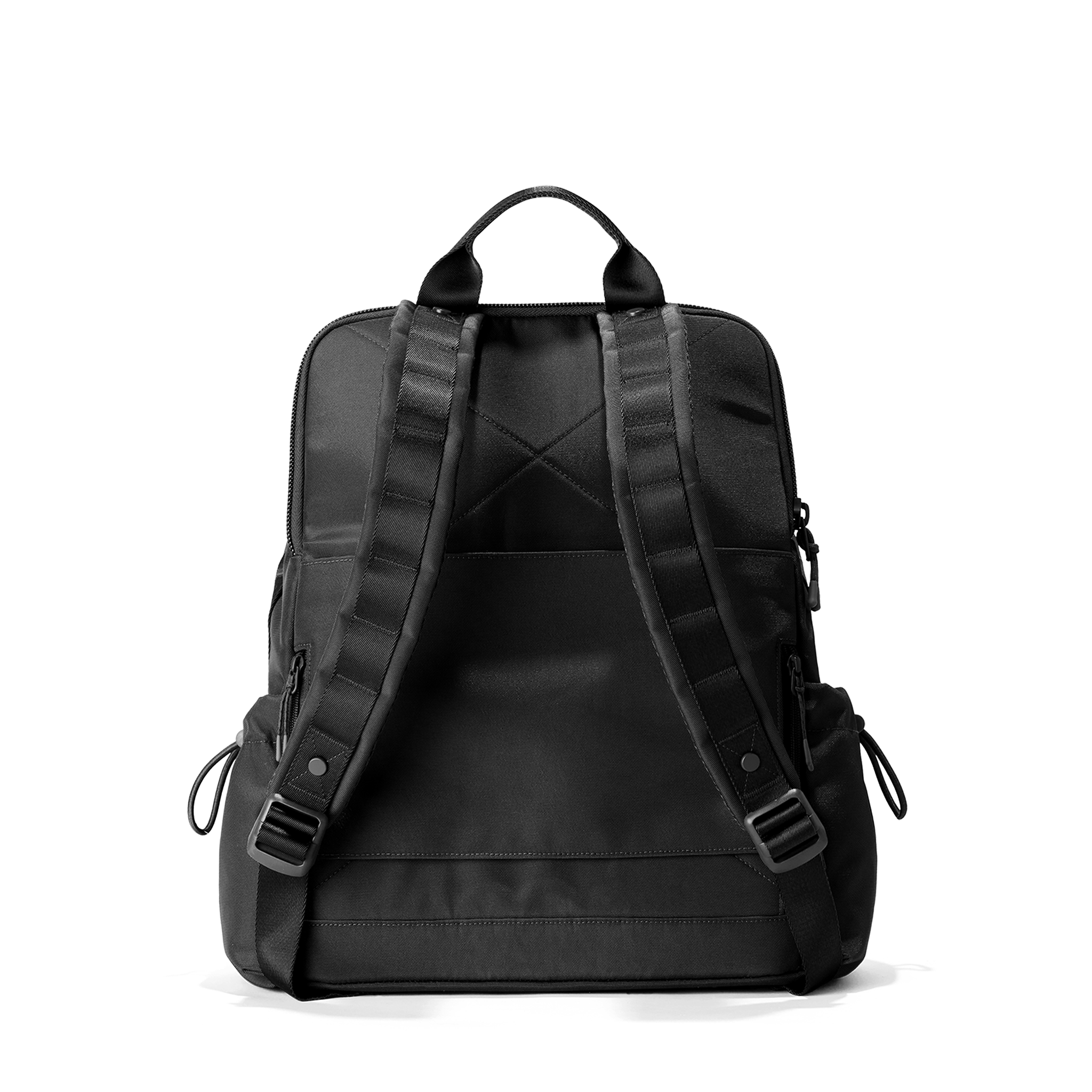 Brooklyn Flap Top Backpack in Onyx