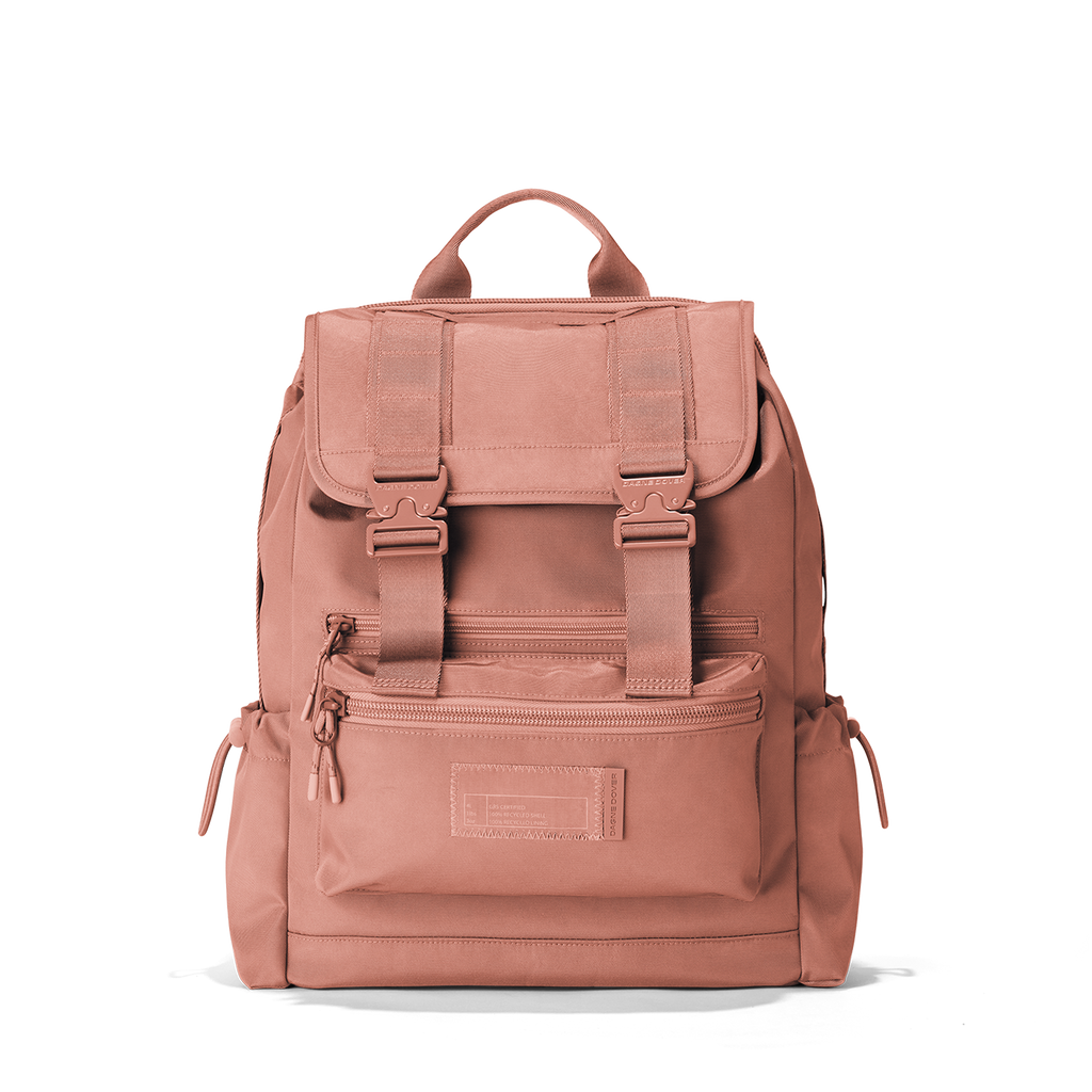 Brooklyn Flat Top Backpack Travel Carry On Laptop Backpack