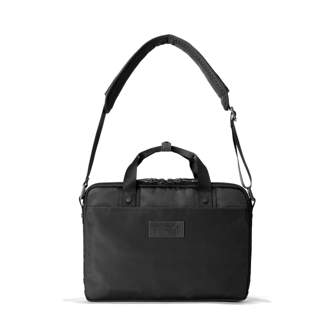 Oslo Slim Laptop Bag in Onyx