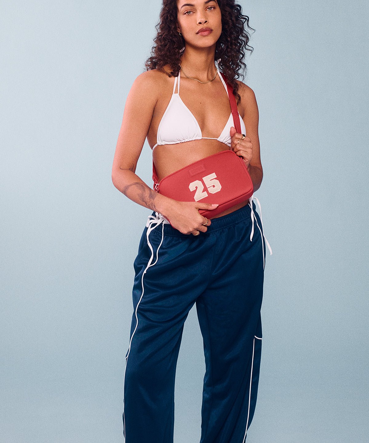 Nora Shoulder Bag in Rhubarb