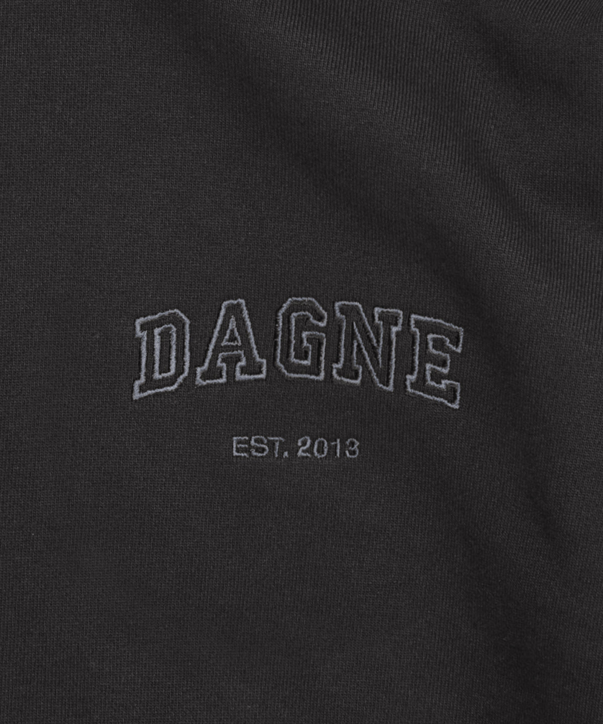 Varsity Logo Hoodie in Onyx, 2X