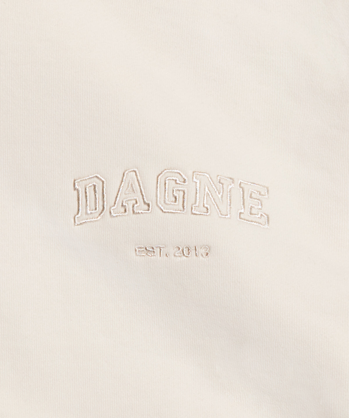 Varsity Logo Hoodie in Moonbeam, 4X