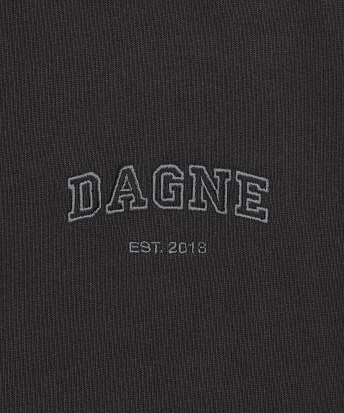 Varsity Logo T-shirt in Onyx, Large