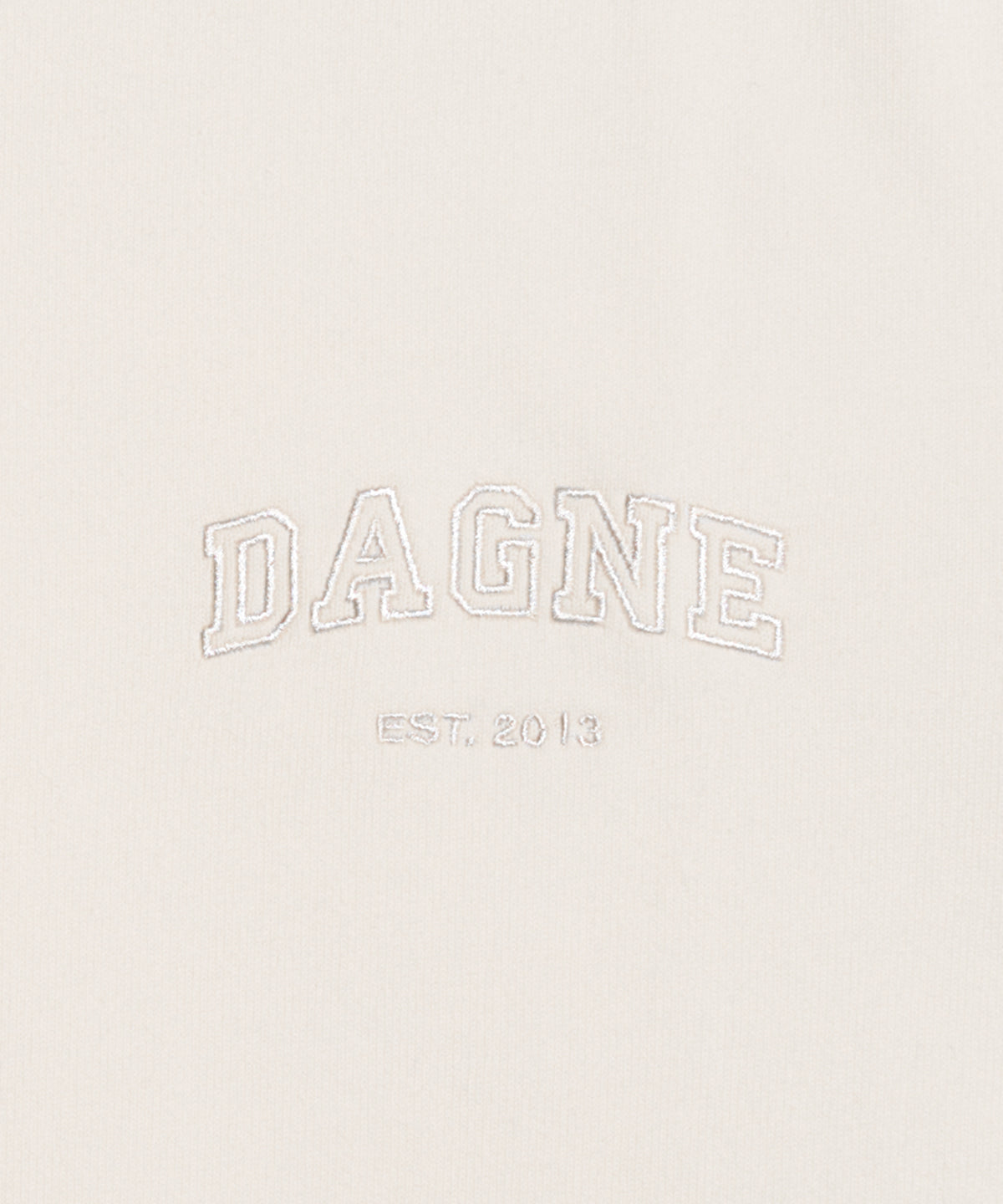 Varsity Logo T-shirt in Moonbeam, XL