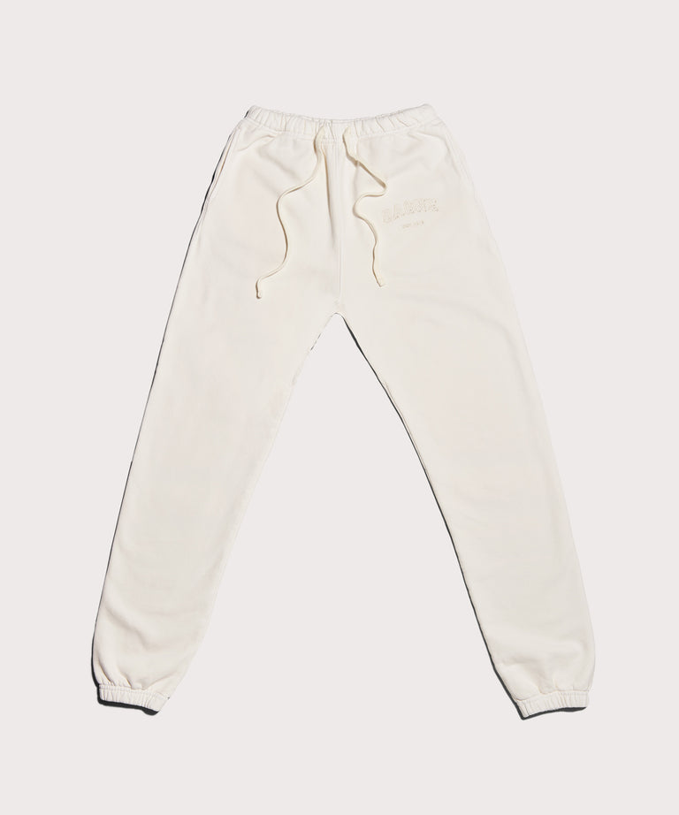 Varsity Logo Sweatpants in Moonbeam, Large