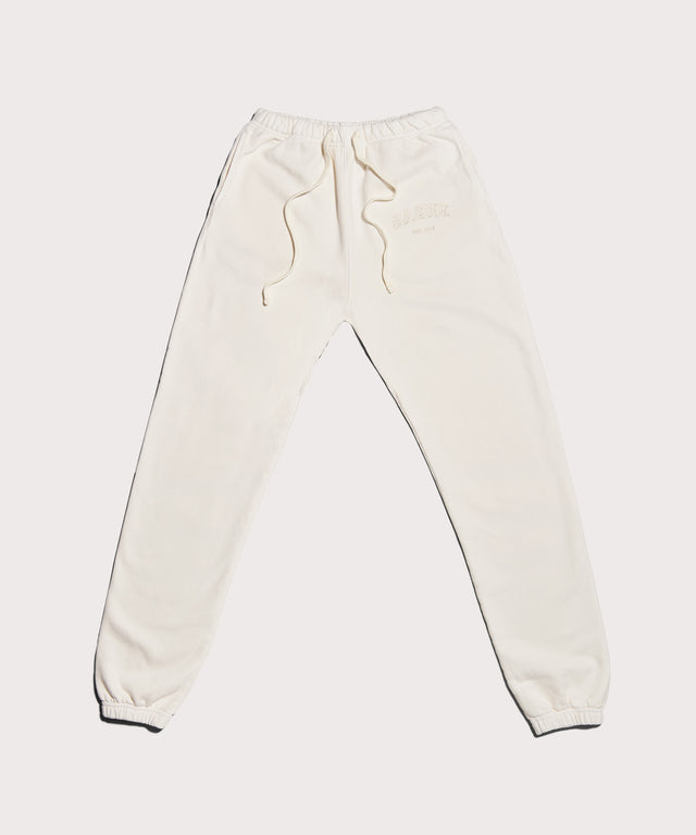 Varsity Logo Sweatpants in Moonbeam, 4X