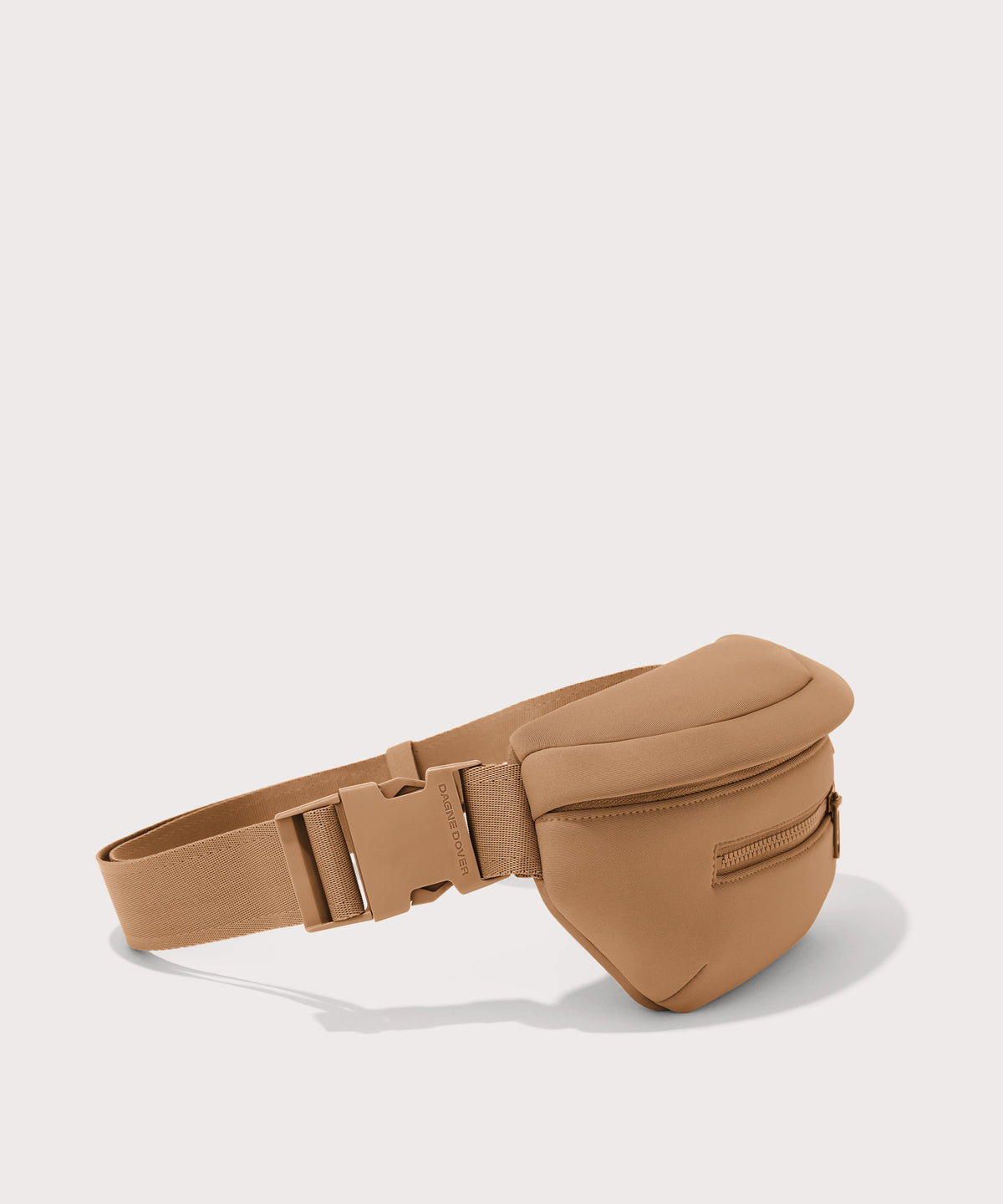 Dagne Dover Ace Fanny Pack in  camel  seen from the side
