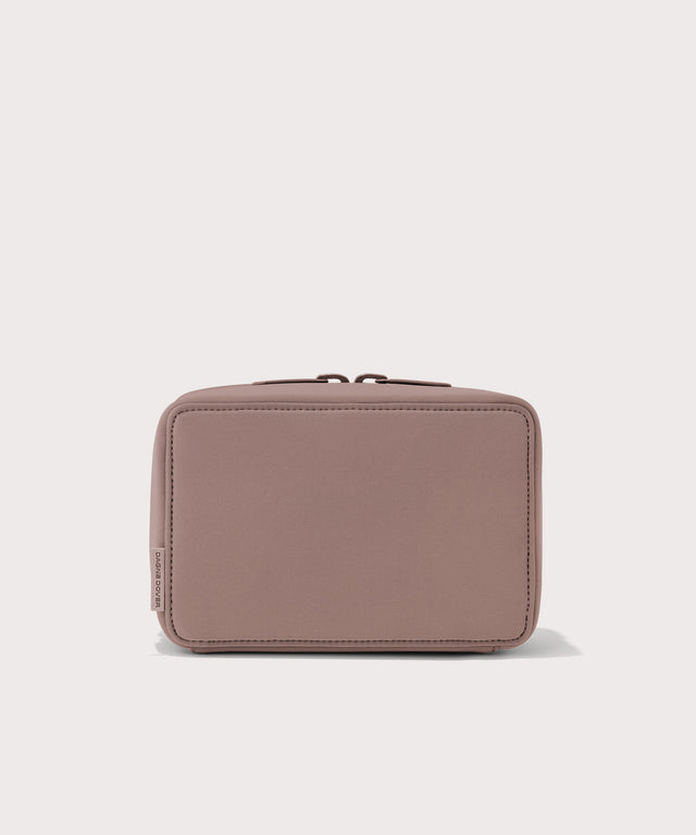Dagne Dover large Arlo Tech Organizer in pink.
