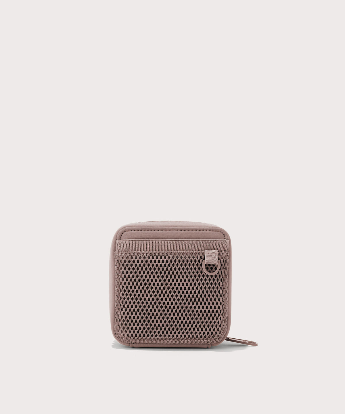 Dagne Dover small Arlo Tech Organizer in pink seen from the back.