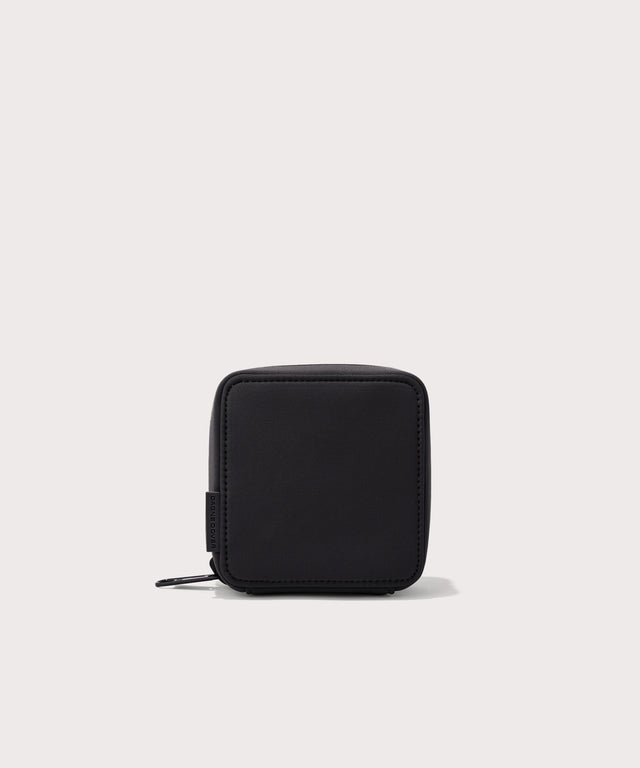 Dagne Dover small Arlo Tech Organizer in black.