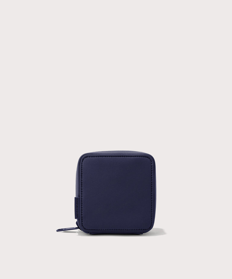 Dagne Dover small Arlo Tech Organizer in  dark blue.