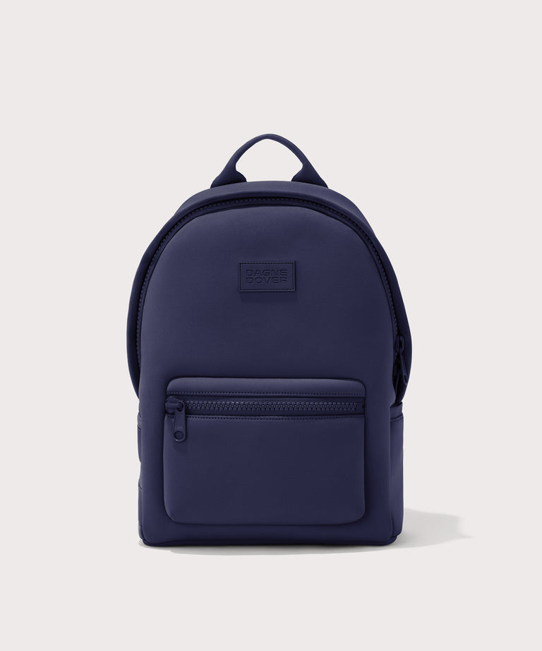 Dagne Dover medium Dakota Neoprene Backpack in dark blue.