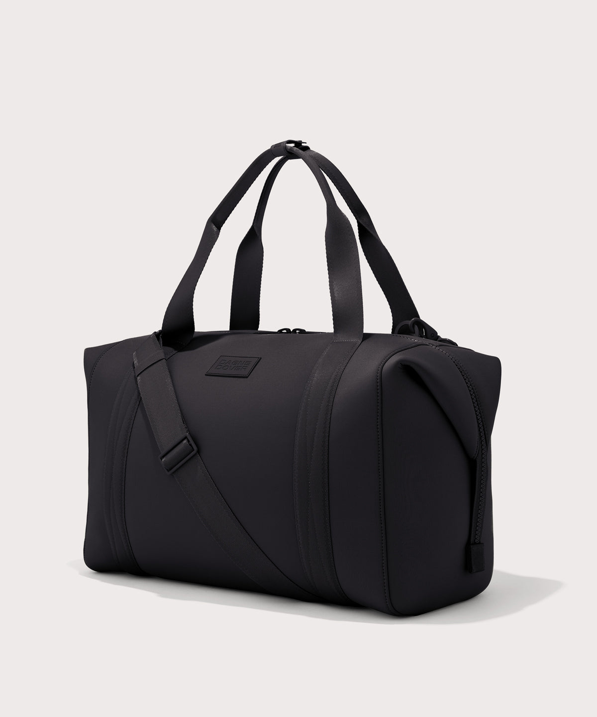 Extra large Landon Carryall in black, side view
