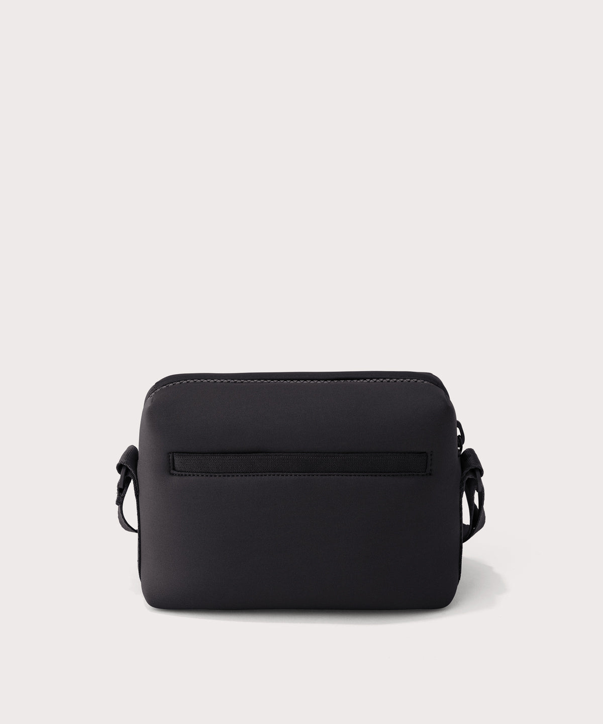 Dagne Dover Micah Crossbody in black seen from the back.
