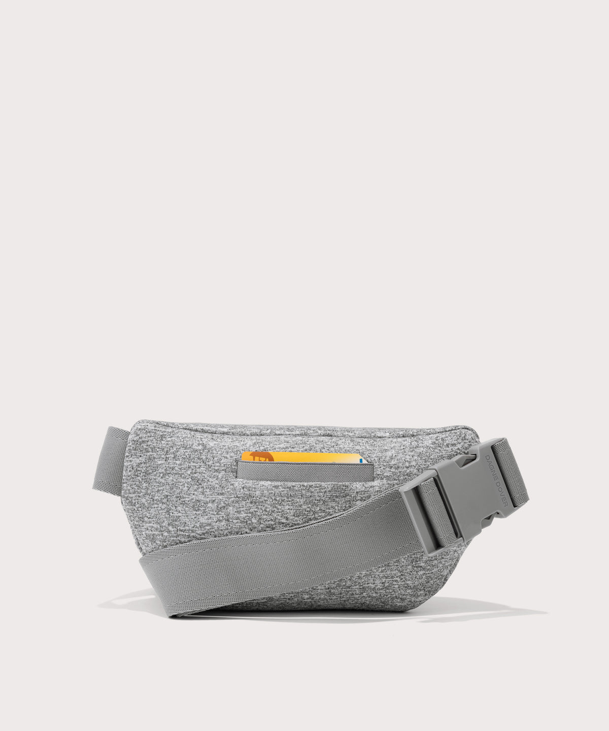 Dagne Dover Ace Fanny Pack in grey  seen from the back
