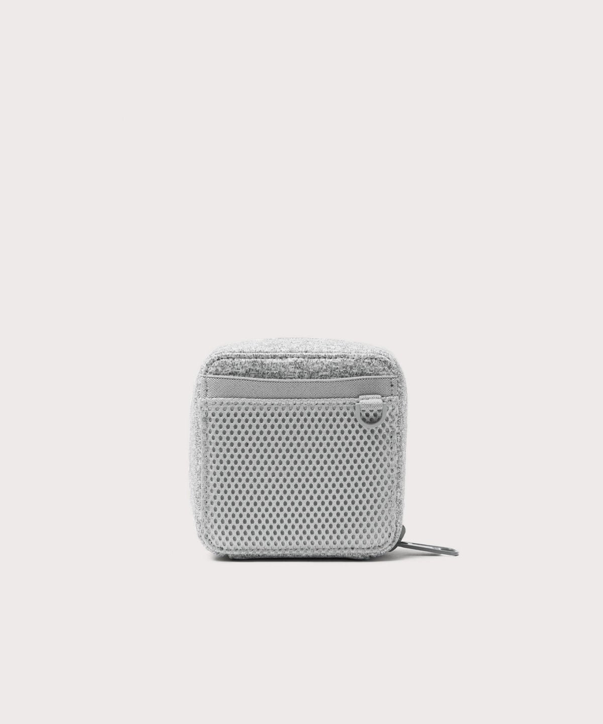Dagne Dover small Arlo Tech Organizer in grey seen from the back.
