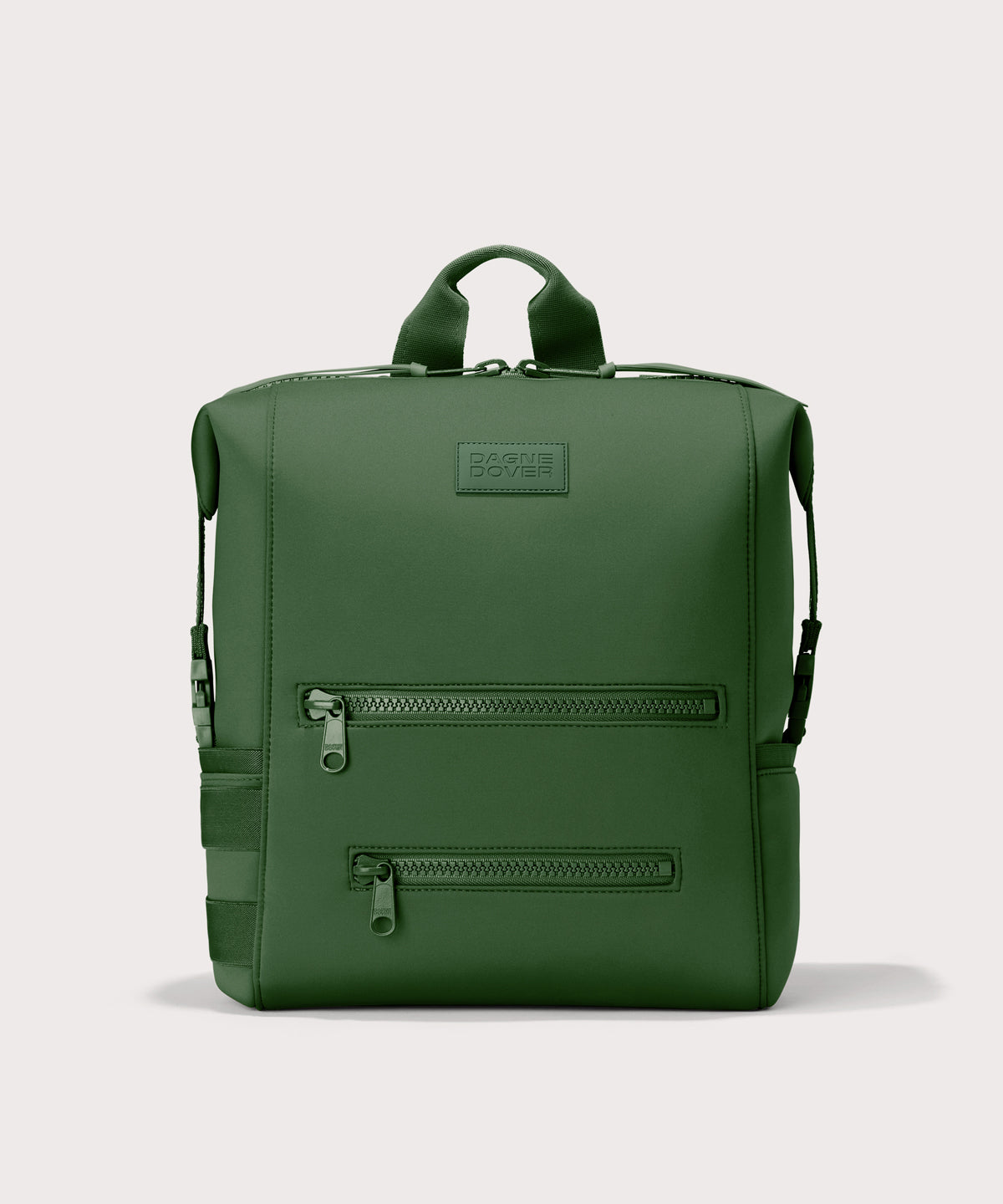 Dagne Dover Large Indi Diaper Backpack in a rich, classic forest green.