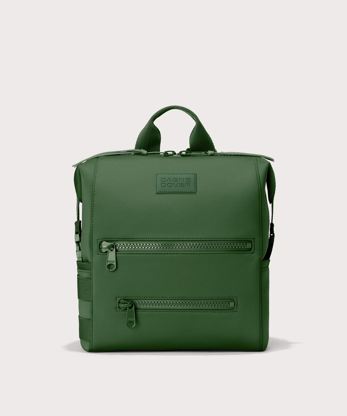 Dagne Dover Medium Indi Diaper Backpack in a rich, classic forest green..