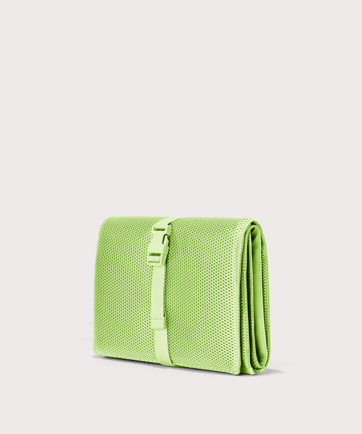 Dagne Dover Joey Changing Kit in matcha seen from an angle.
