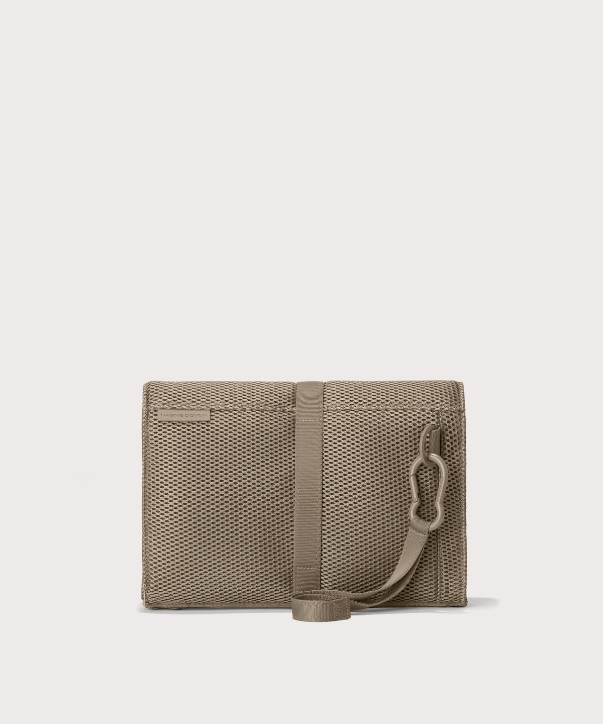 Dagne Dover Joey Changing Kit in khaki seen from the back.
