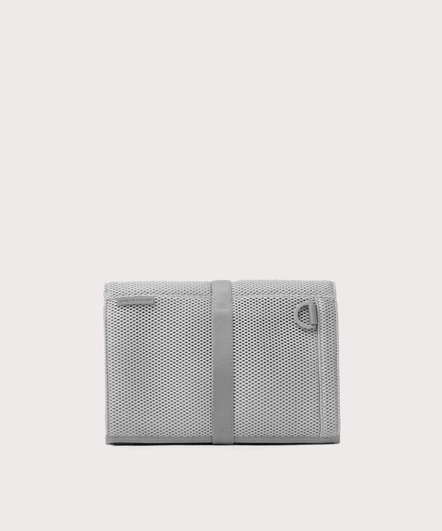 Dagne Dover Joey Changing Kit in grey seen from the back.
