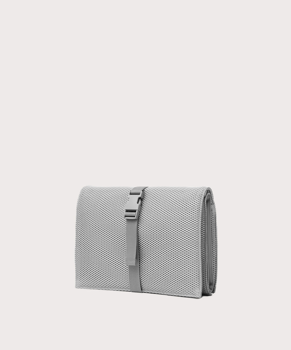 Dagne Dover Joey Changing Kit in grey seen from an angle.
