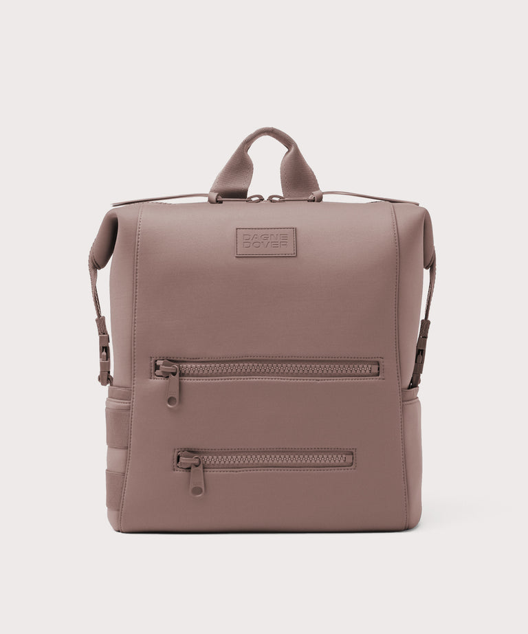 Dagne Dover Large Indi Diaper Backpack in pink.
