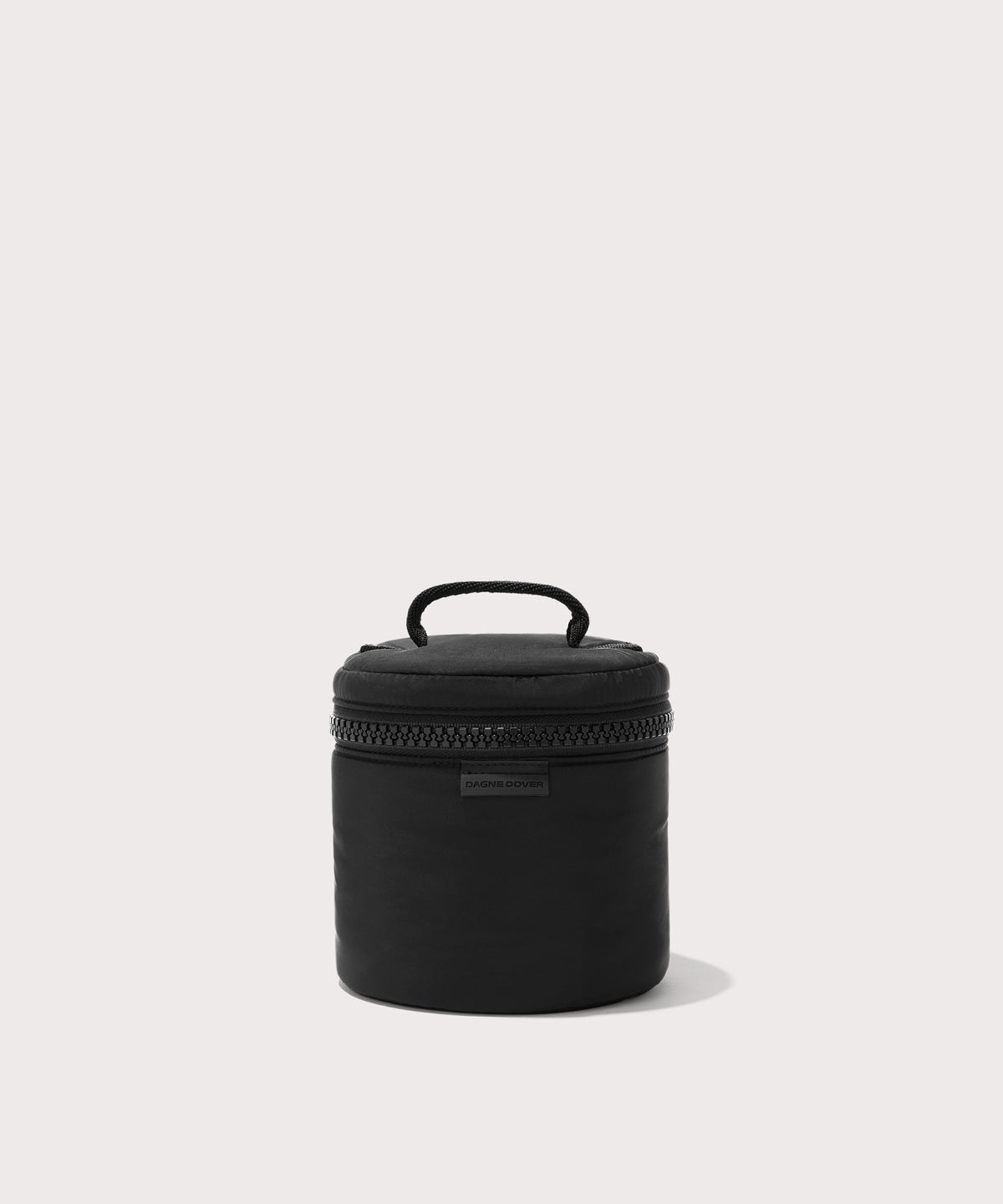 Dagne Dover small Mila Toiletry Pouch in black.
