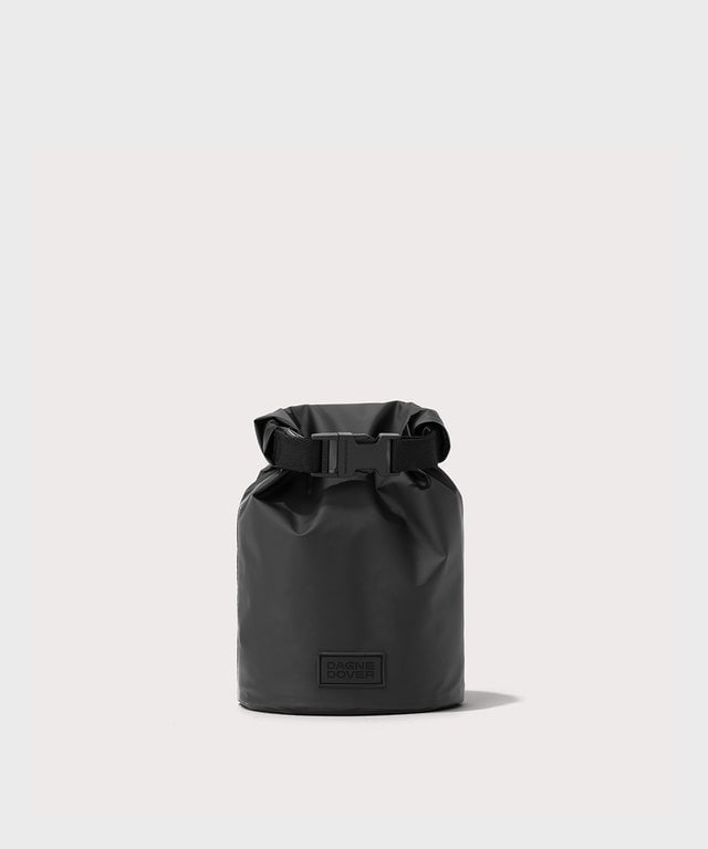 Dagne Dover Rae Roll-Top Dry Bag in black.
