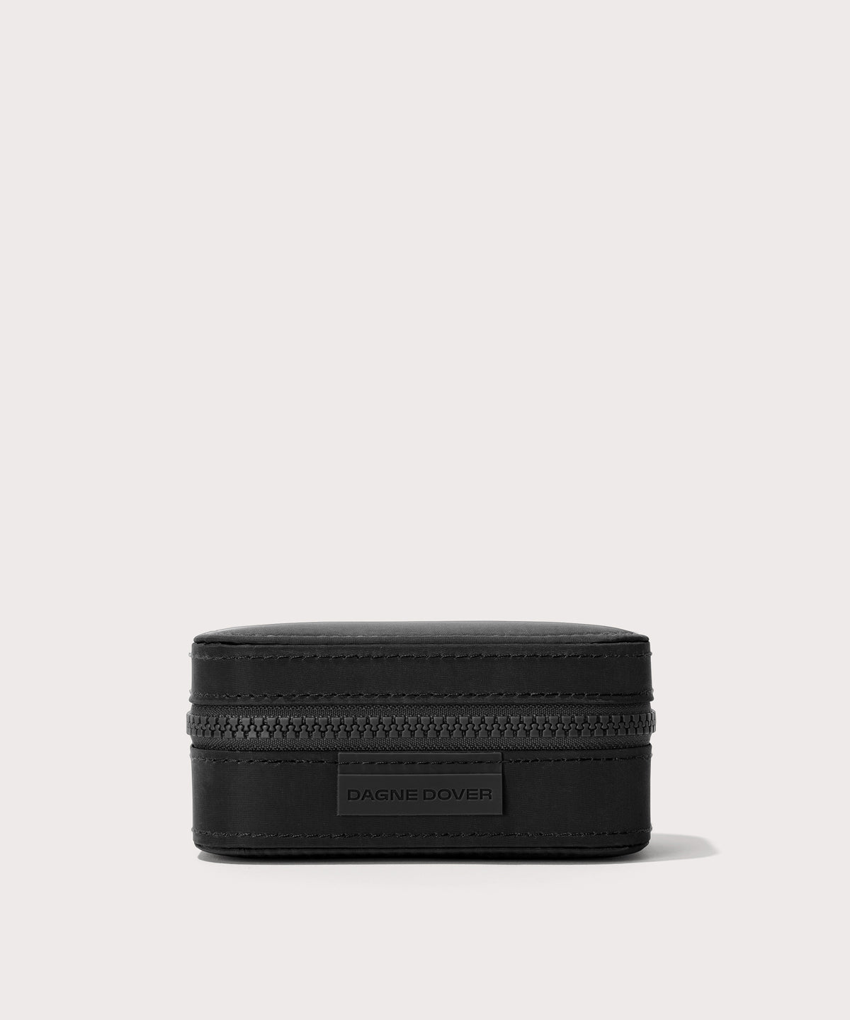 Dagne Dover small Frankie Jewelry Case in black.
