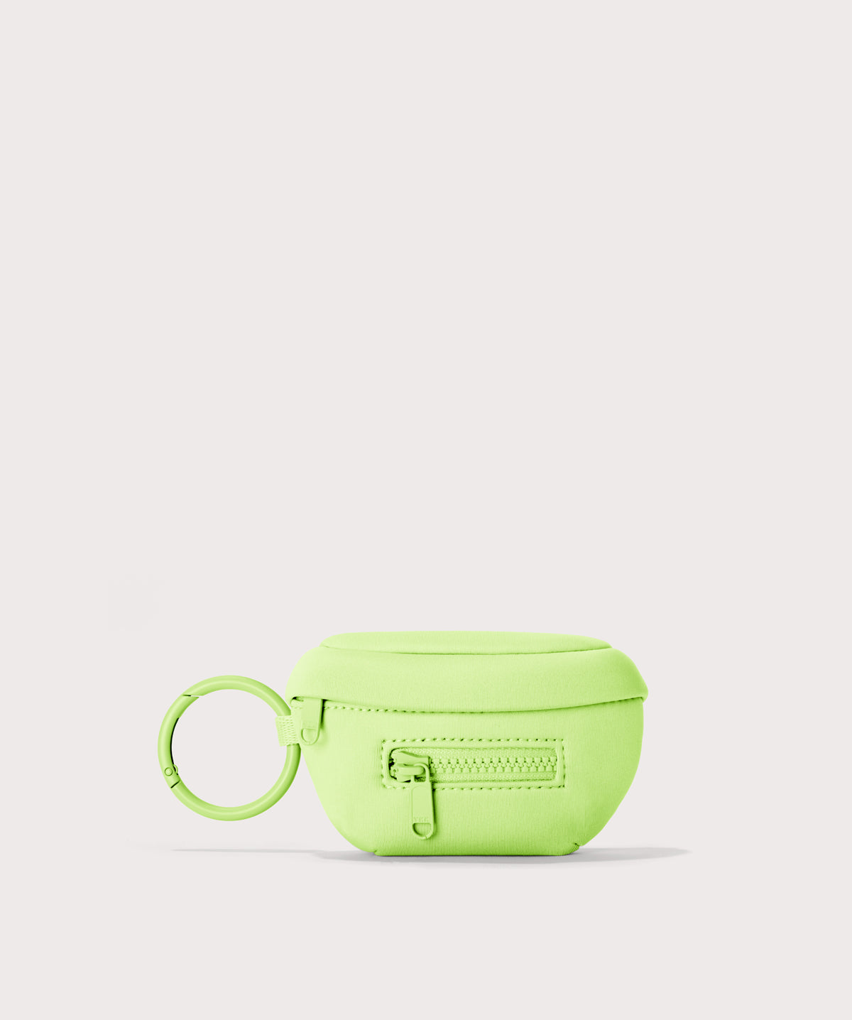 Dagne Dover Ace Keychain in vibrant, creamy green