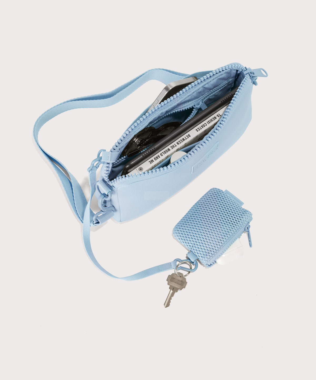 【PORTERNA】Walnut Cross Shoulder Bag Crossbody Nora Shoulder Bag | Water-Resistant Crossbody Purse