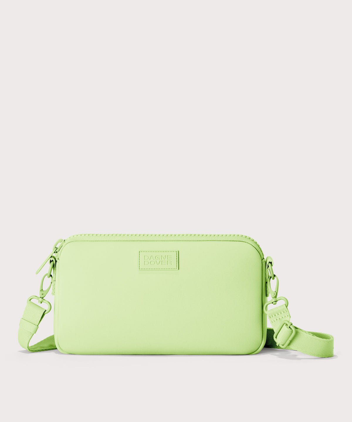 Dagne Dover Nora Shoulder Bag in matcha.
