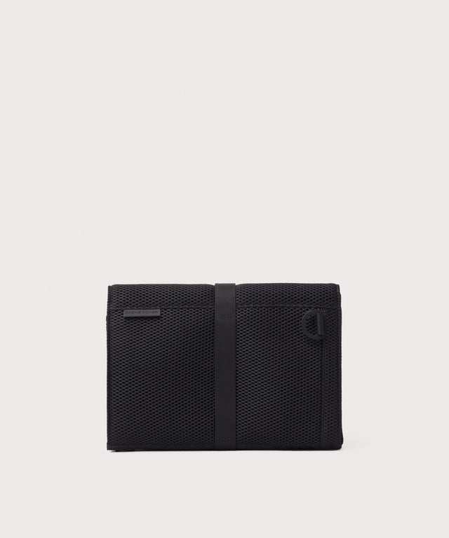 Dagne Dover Joey Changing Kit in black seen from the back.
