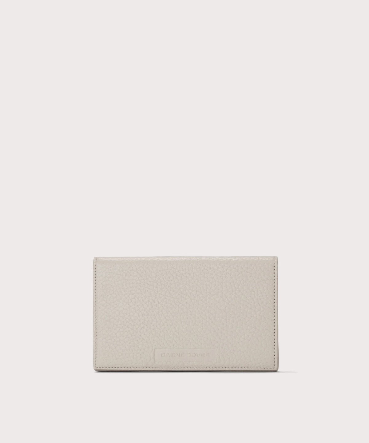 dagne-2025-Dagne Dover Accordion Travel Wallet in light grey.