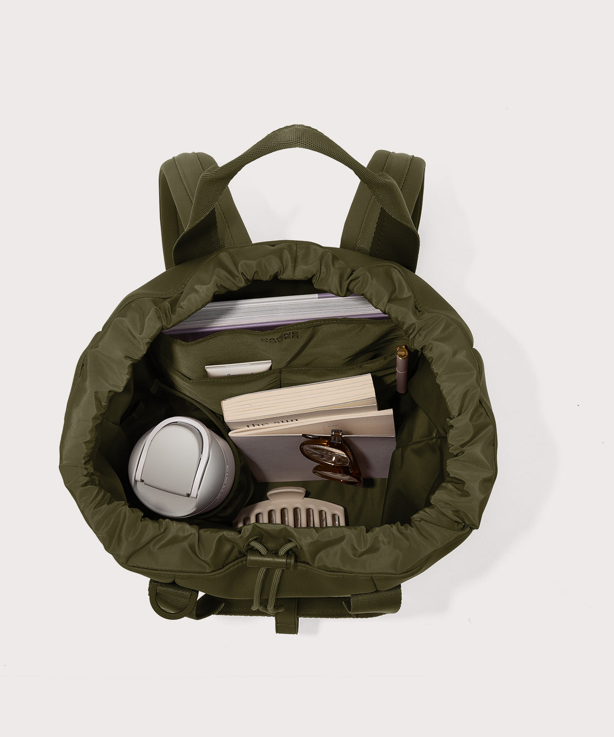 Rhys Backpack in Dark Moss