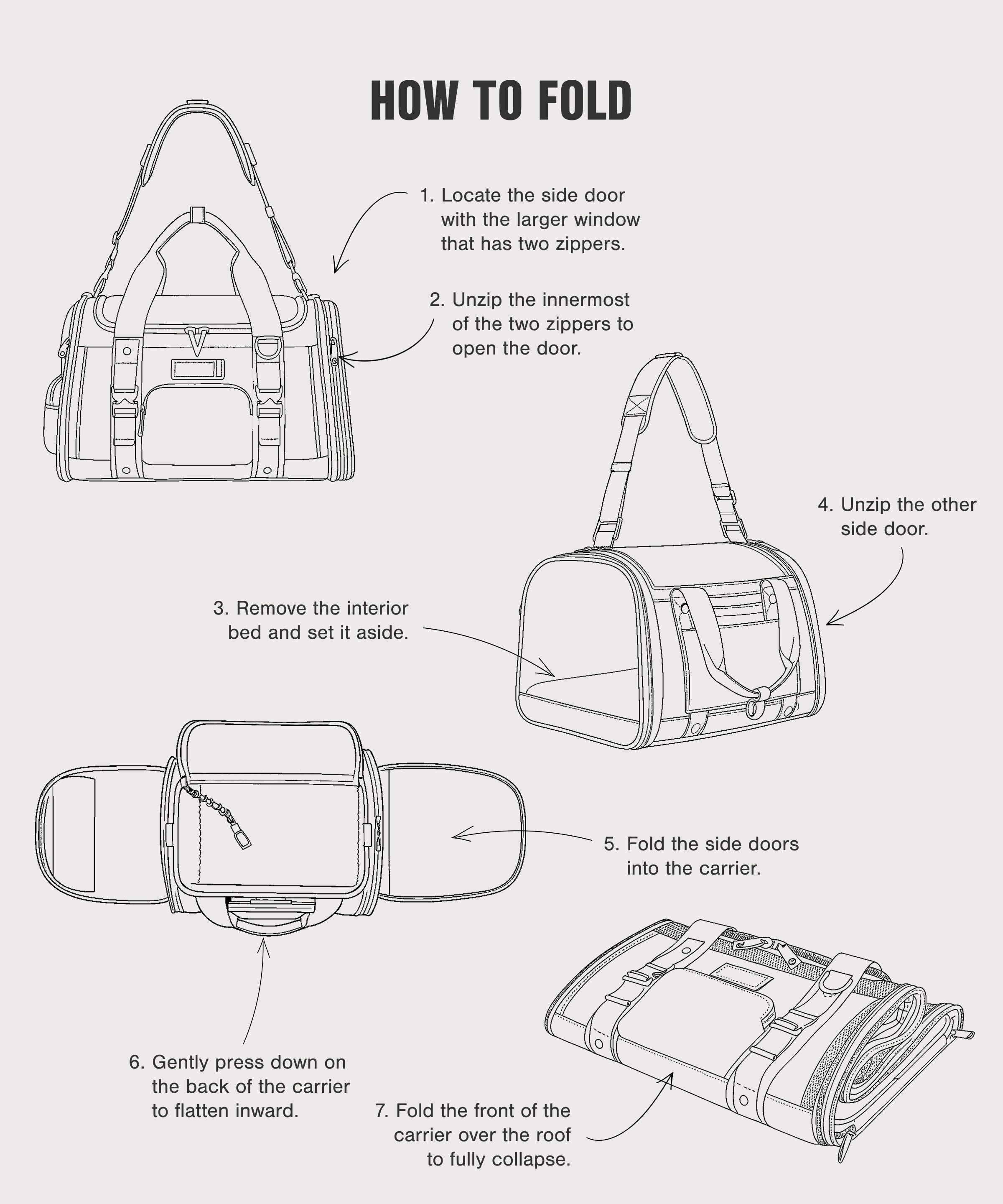 Kyoto Pet Carrier - Airline Approved Small Pet Carrier Bag