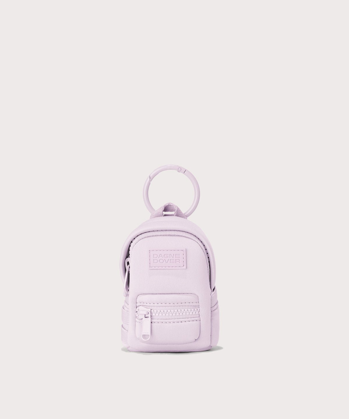 Dagne Dover Dakota Keychain in a soft purple with grey undertones.