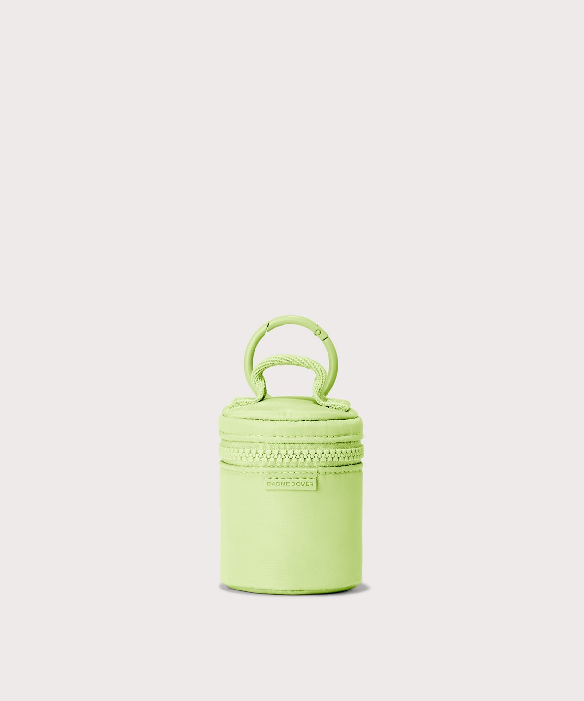 Dagne Dover Mila Keychain in a a vibrant, creamy green.
