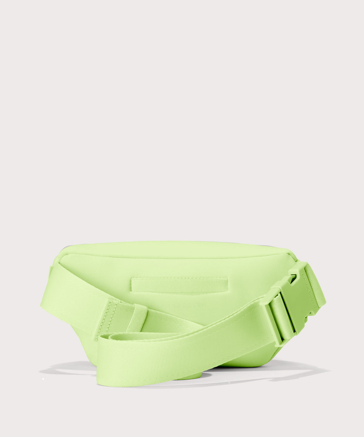 Dagne Dover Ace Fanny Pack in  matcha latte  seen from the back
