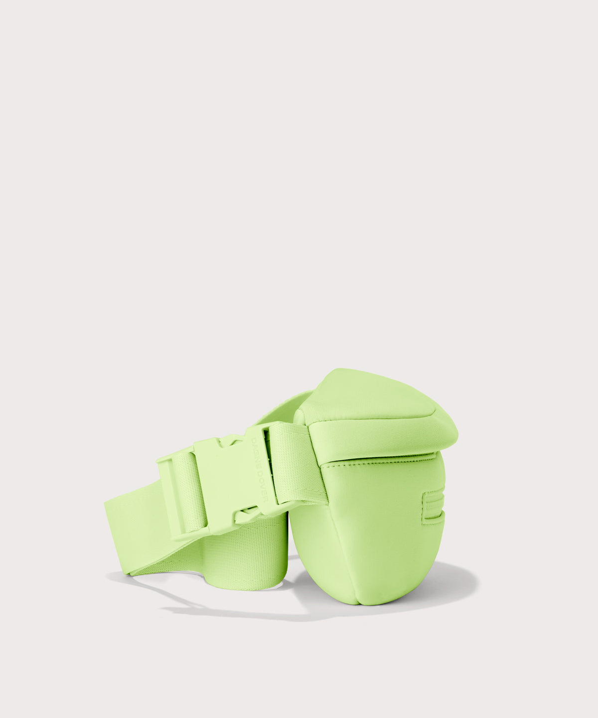 Dagne Dover Ace Fanny Pack in  matcha latte  seen from the side
