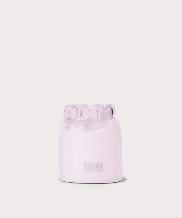 Dagne Dover Rae Roll-Top Dry Bag in a soft purple with grey undertones.
