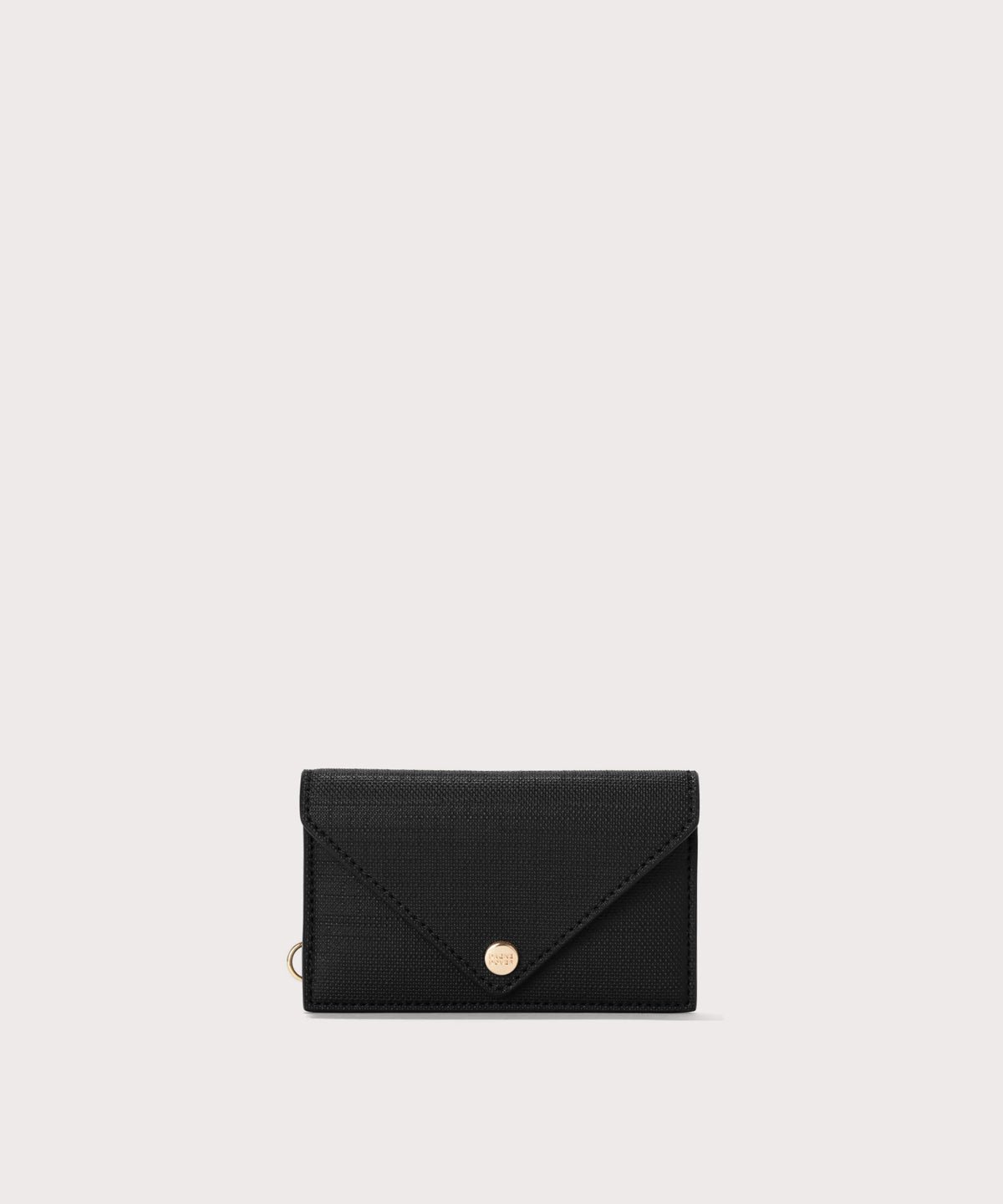 Dagne Dover vegan Card Case in black.