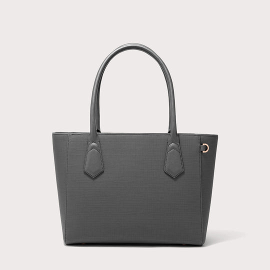 Signature Tote in Graphite, Classic