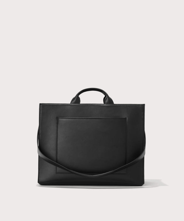 Dagne Dover large vegan Daily Tote in black with the 11