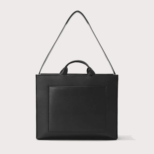 Daily Tote in Onyx, Medium