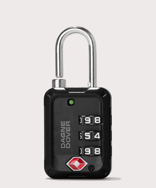 Lyon Luggage Lock in Onyx