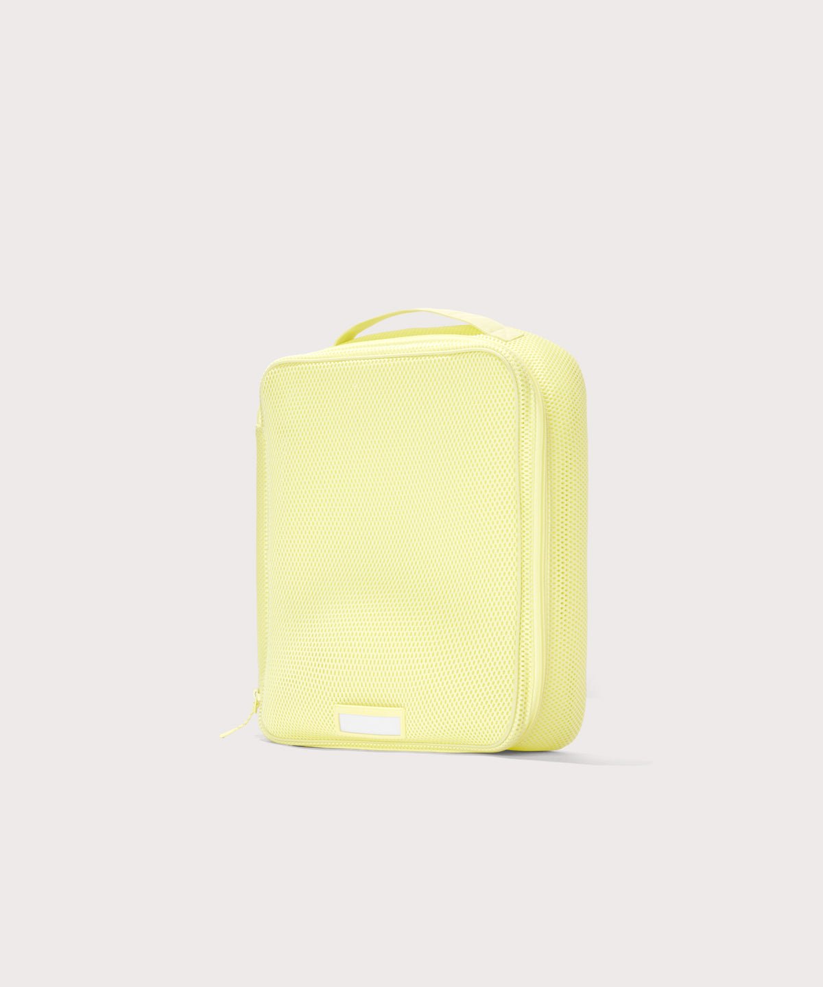3/4 view of Large Roma packing cube in citrine
