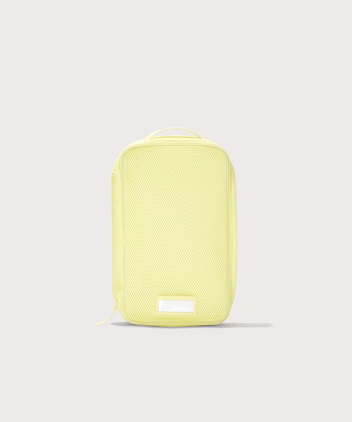 Front view of medium Roma packing cube in citrine
