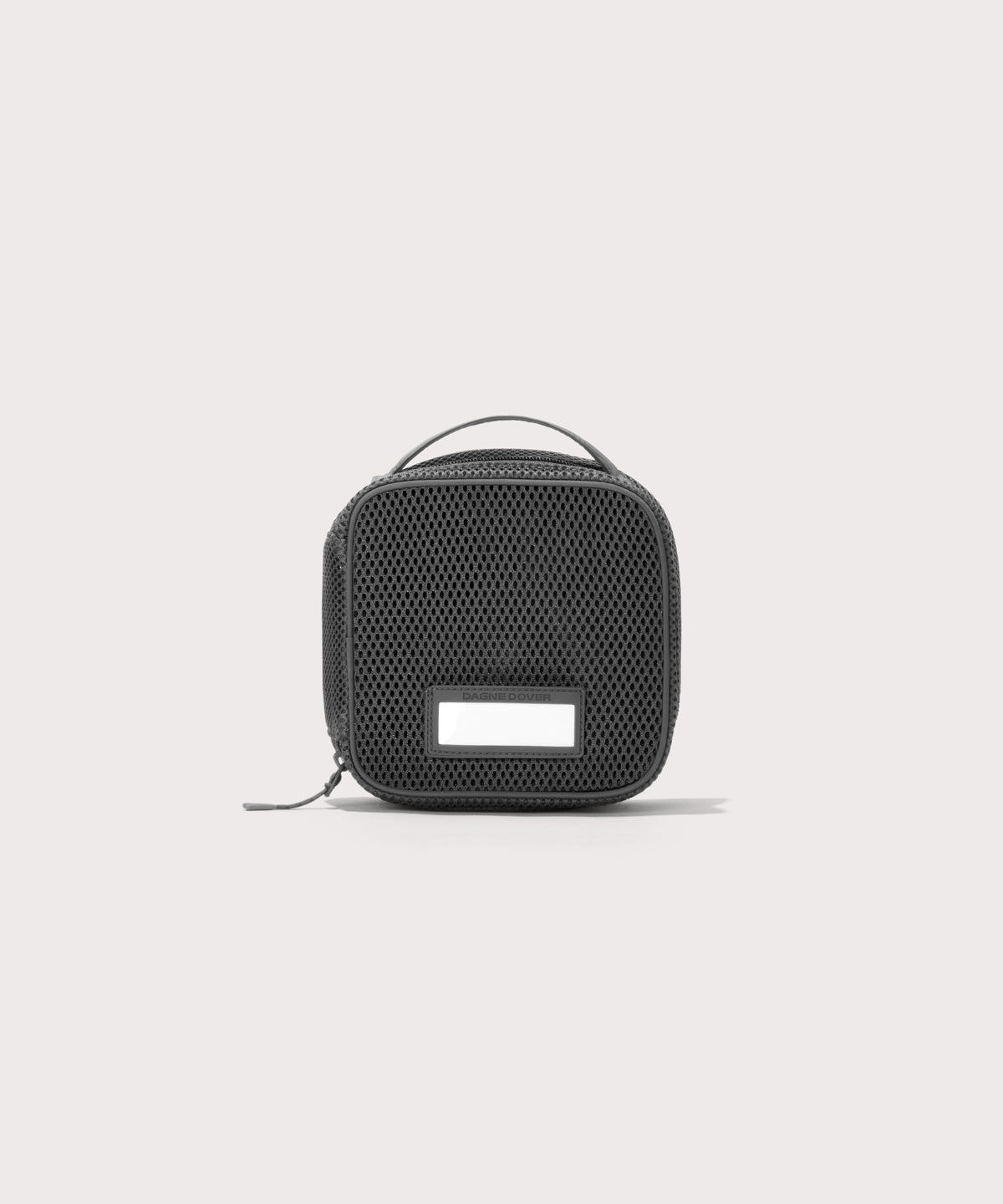 Front view of small Roma packing cube in carbon black
